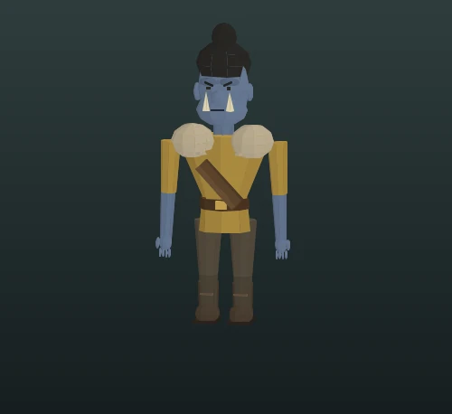 Troll in their new in-game starting outfit